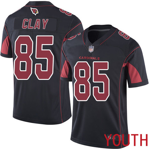 Arizona Cardinals Limited Black Youth Charles Clay Jersey NFL Football #85 Rush Vapor Untouchable->arizona cardinals->NFL Jersey